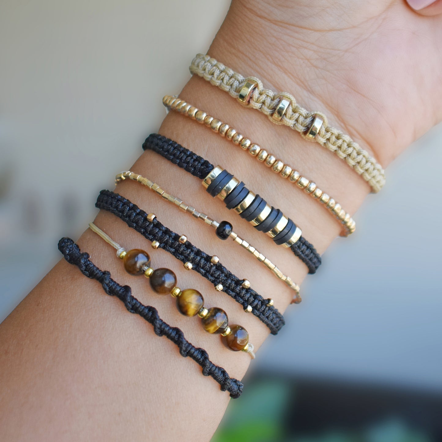 Bracelet Set - Black
