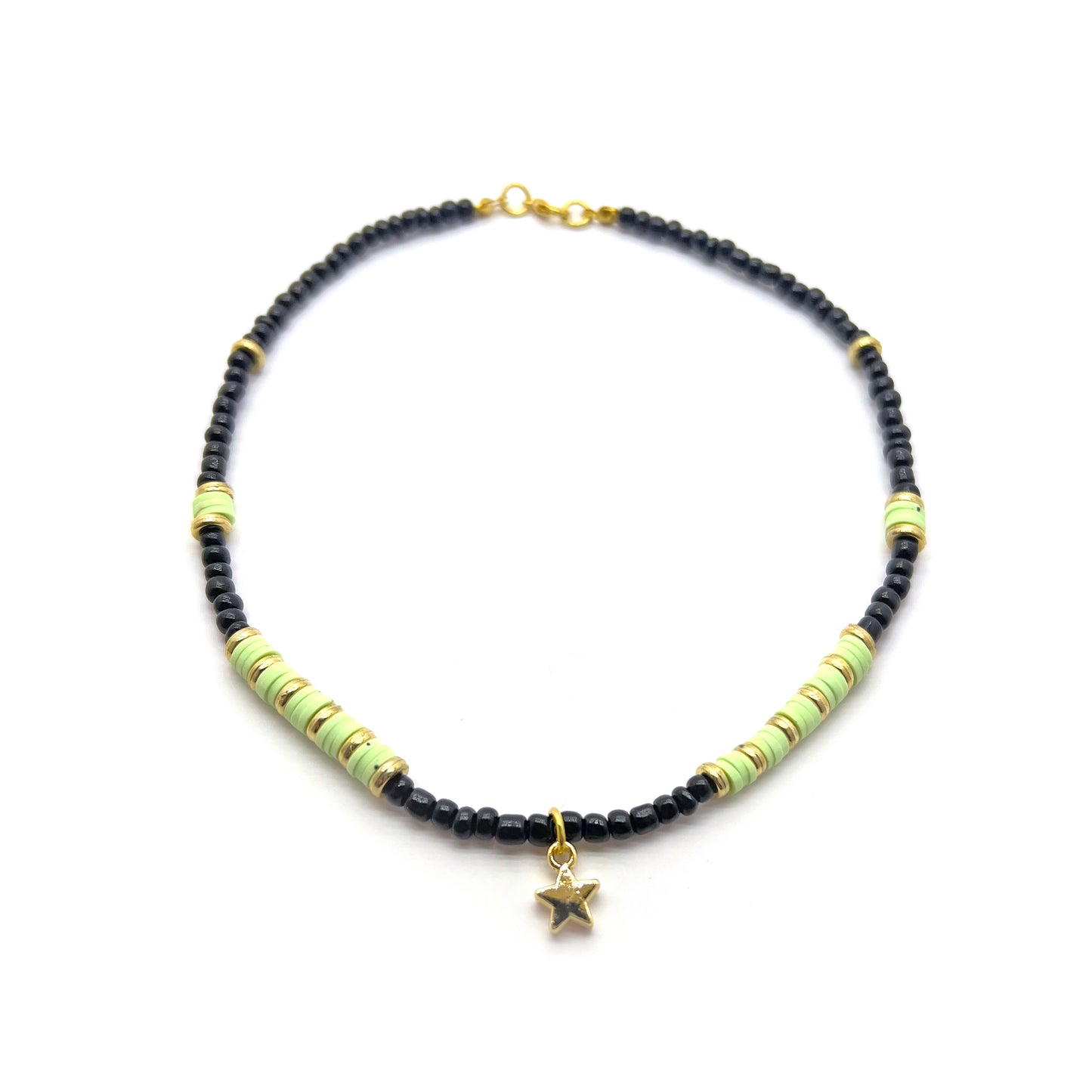 Necklace - Lime Green