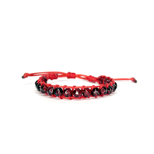Protection Red String - Red Garnet (W)