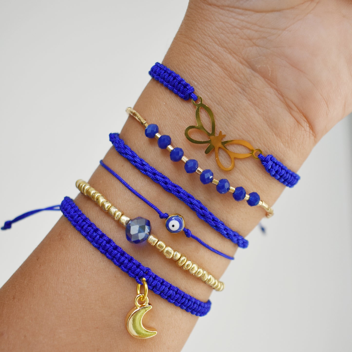 Bracelet Set- Royal Blue