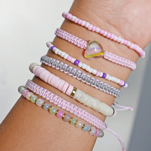Bracelet Set - Pink