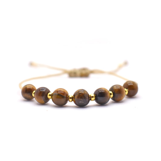 Bracelet - Minimalist Tiger Eye