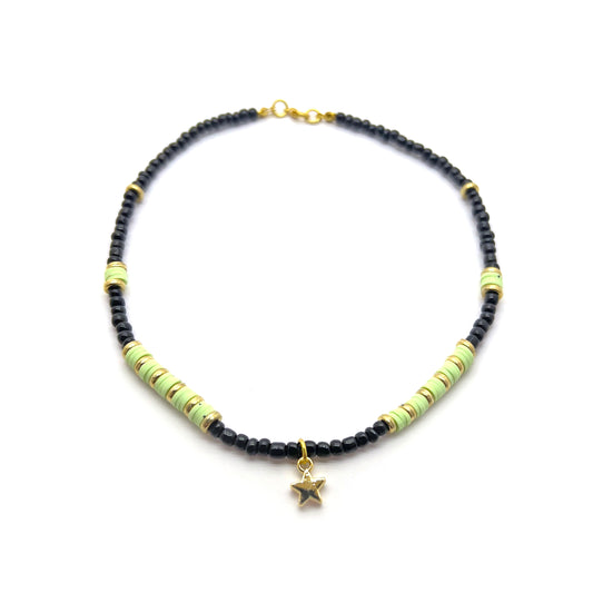 Necklace - Lime Green