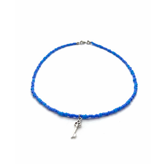 Necklace - Blue Key