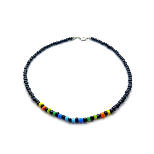 Necklace - Colourful & Black